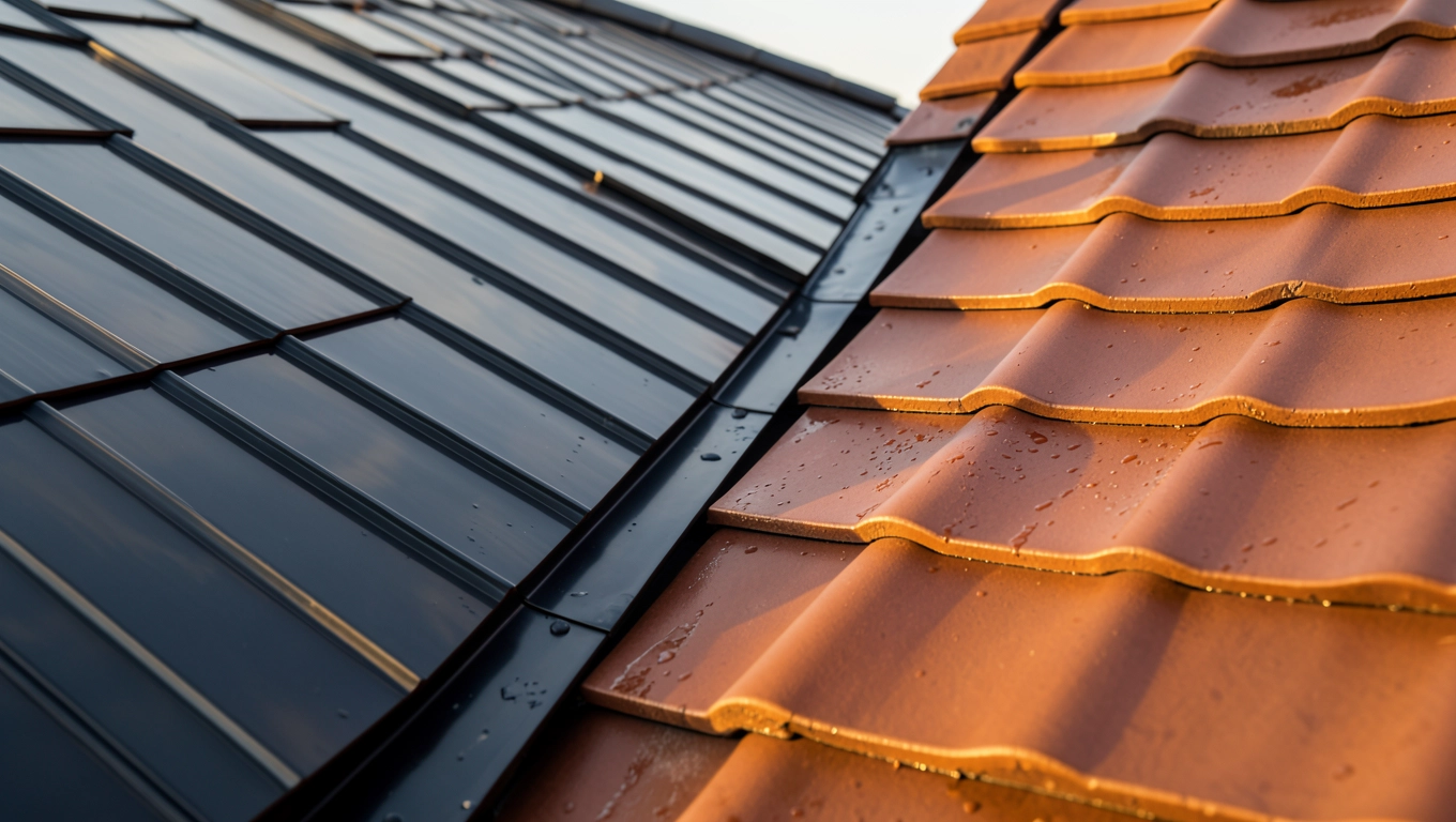 blachodachówka a dachówka ceramiczna