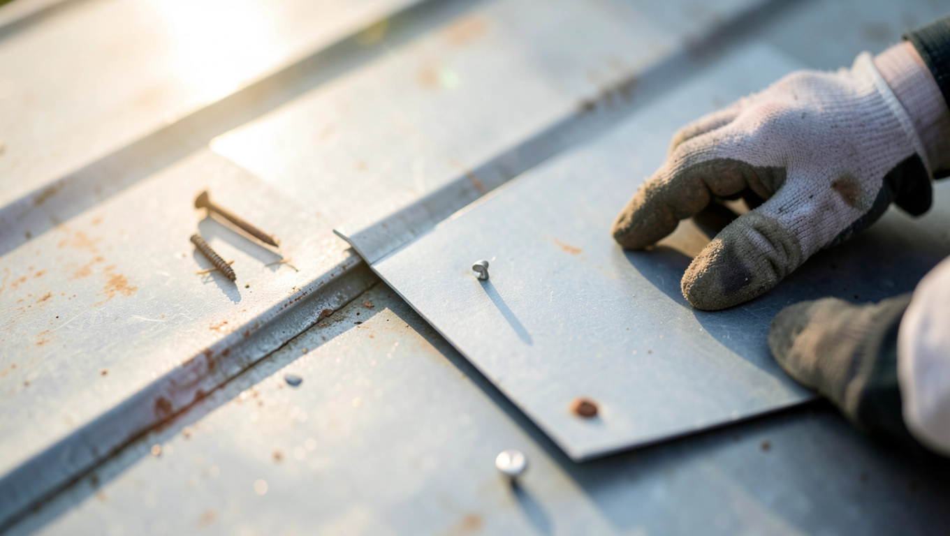 czy można kłaść blachę na blachę