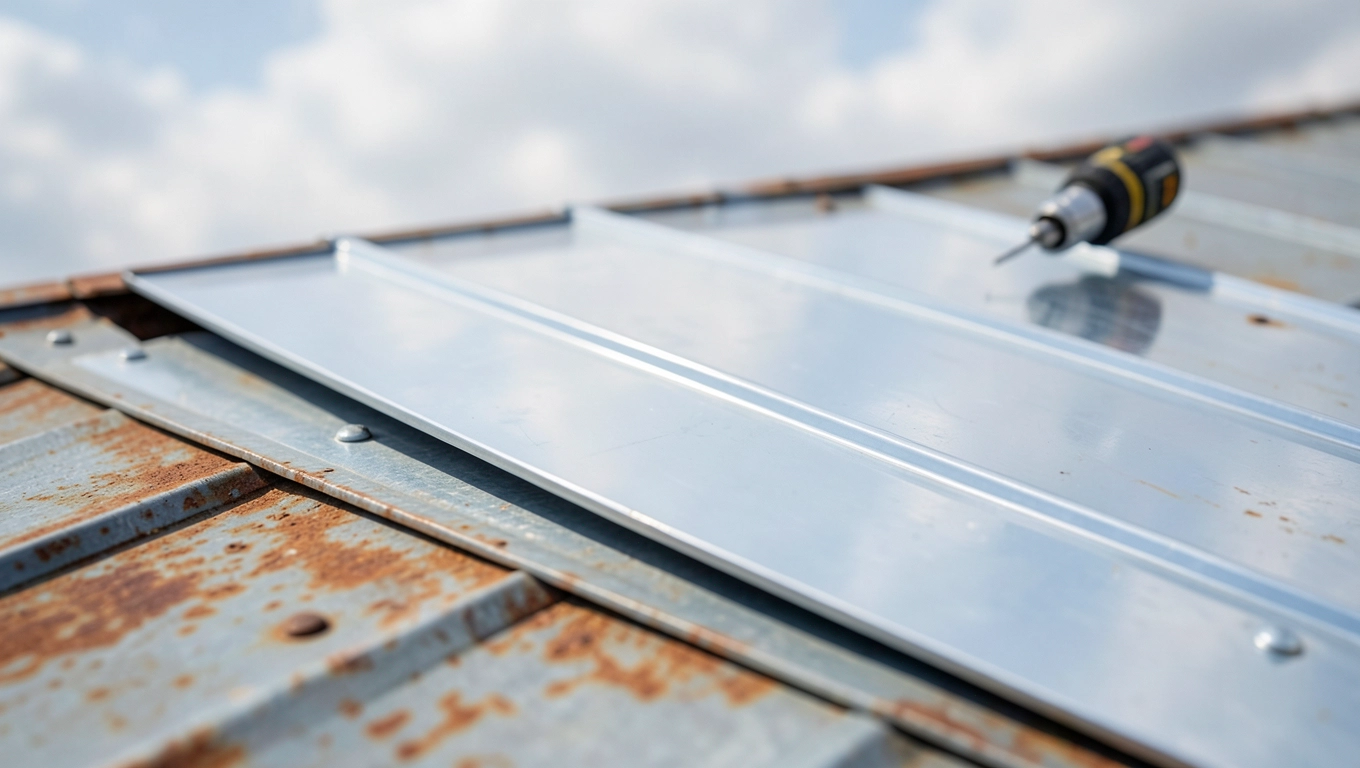 czy można położyć blachę na blachę