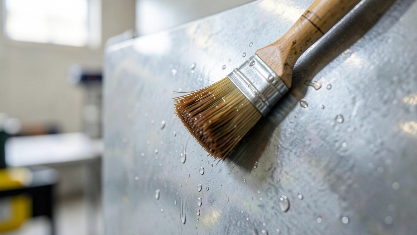 jak pomalować blachę ocynkowaną