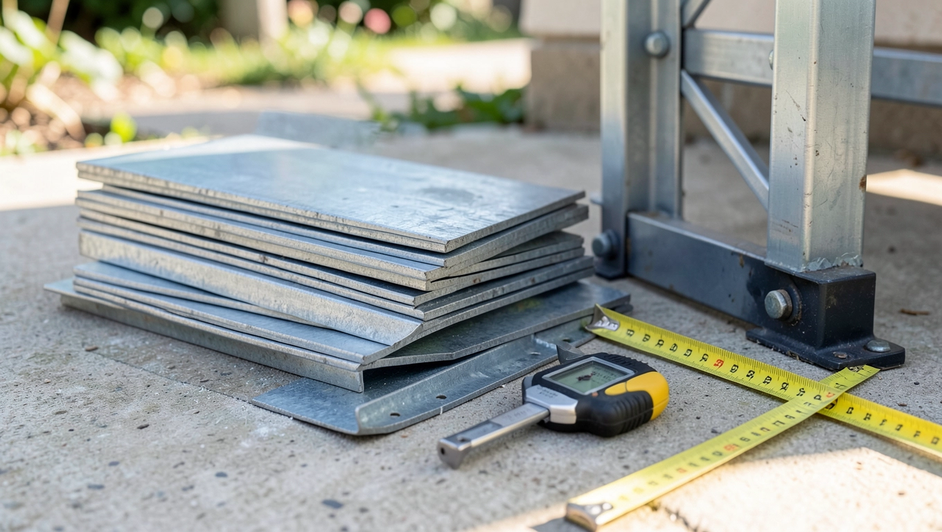 jaka grubość blachy na garaż