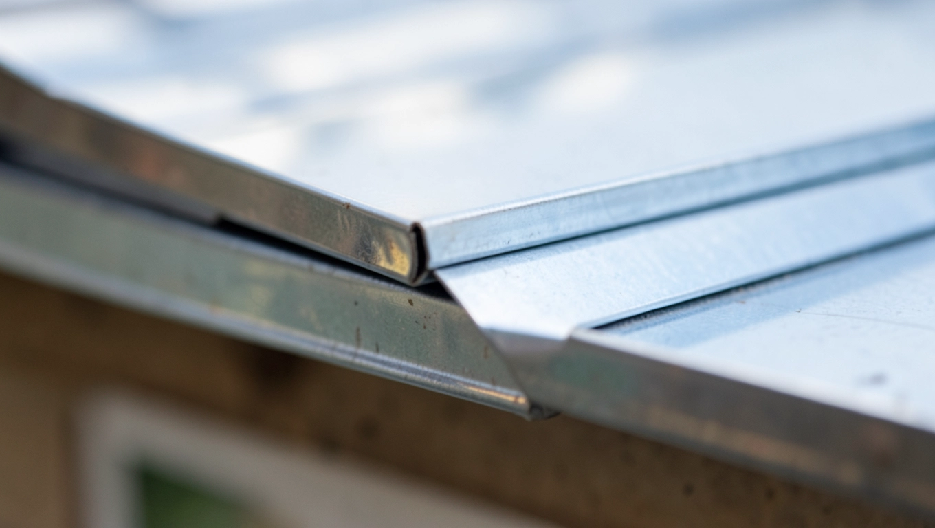 podbitka z blachy na rąbek