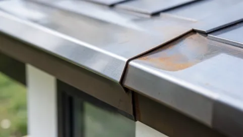 blacha na rąbek elewacja