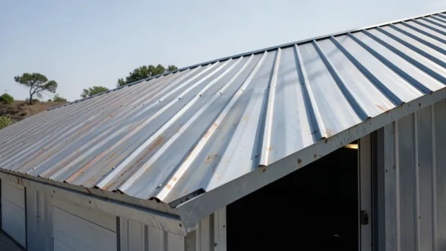 blacha trapezowa na garaż blaszany