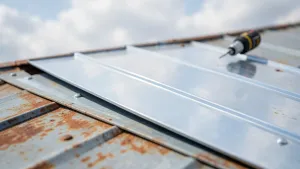 czy można położyć blachę na blachę