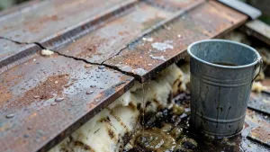 czym uszczelnić przeciekający dach z blachy