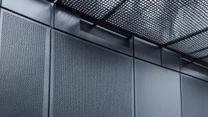 elewacja z blachy perforowanej