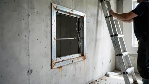 glify okienne z blachy