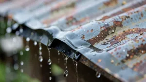 guma w płynie na dach z blachy