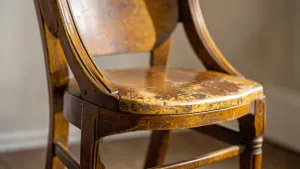 jak zrobić złote przecierki na meblach